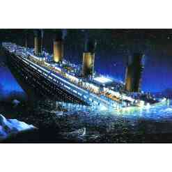 Titanic synker - Diamond Paint