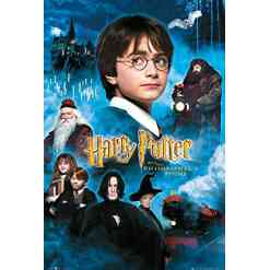 Harry Potter filmplakat i diamond paint