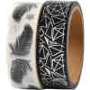 Washi-tape med fjer og mønster til diamond paint