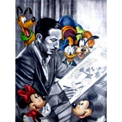 Walt Disney med venner i diamond paint