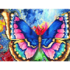 Dekorativ sommerfugl i diamond paint